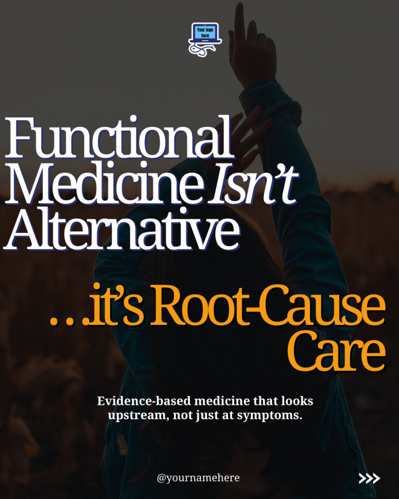 Functional Medicine isn’t Alternative