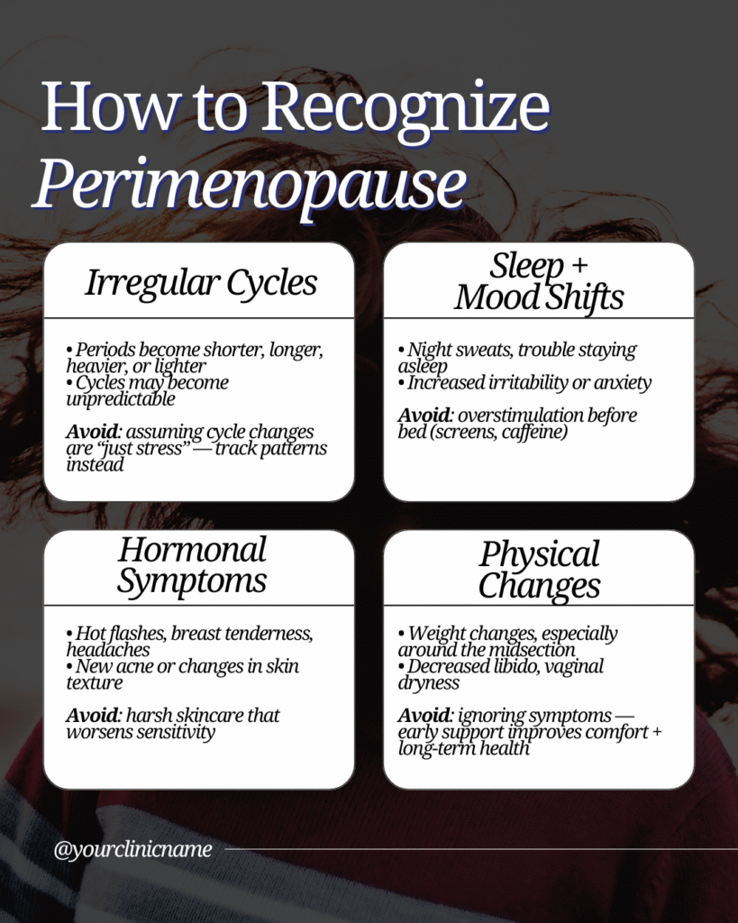 How To Recognize Perimenopause (2)