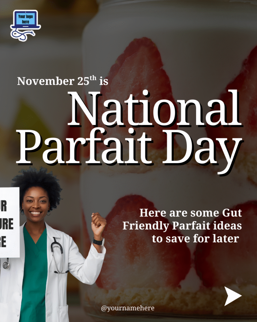 National Parfait Day 1125 Gut Health