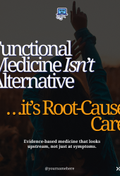 Functional Medicine isn’t Alternative